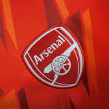 2023-24 Arsenal  Red Training Suit jersey