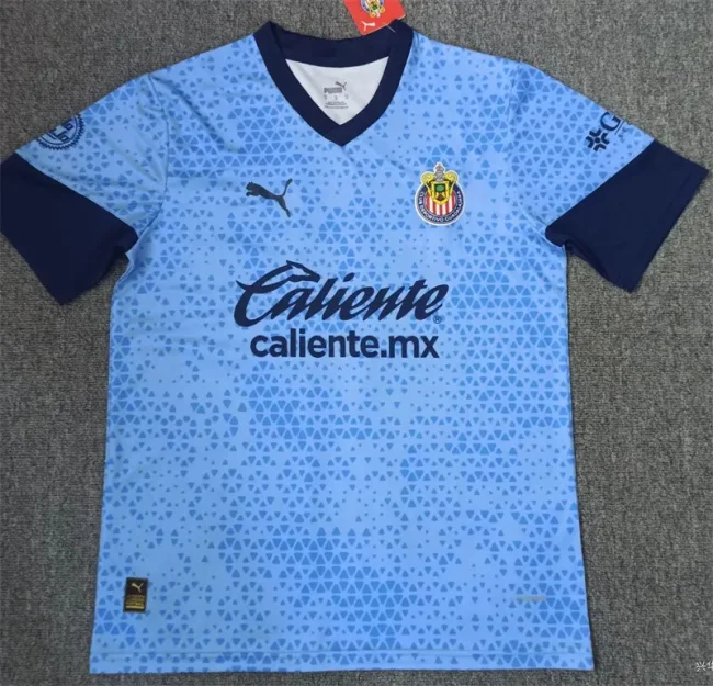 2023-24 Chivas blue training shirt