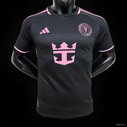 2024-25 Inter Miami Away Player Version Black (The player version is more slim fit, it is recommended to buy one size larger)