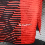 AC Milan 2023-24 home court player version soccer jersey   (The player version is more slim fit, it is recommended to buy one size larger)