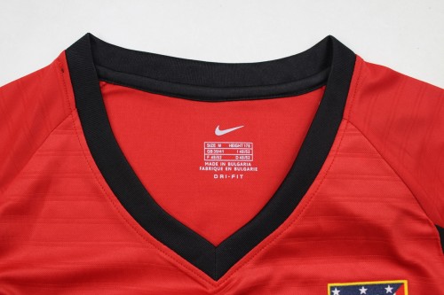 Atletico Madrid 2001-02 Retro  red away