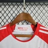 2023-24 BayernMunich  home kids kit soccer jerseys
