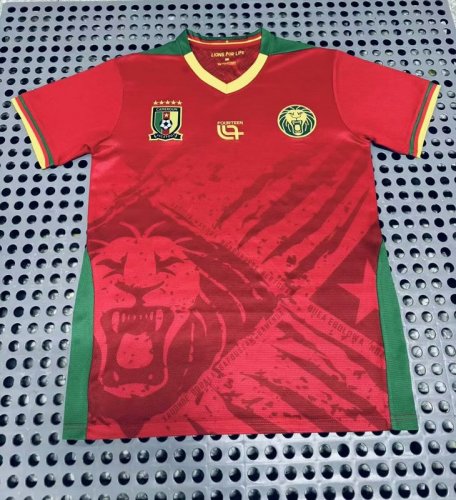 2025-26 Cameroon red jersey