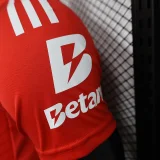 2024-25 Benfica home player version(The player version is more slim fit, it is recommended to buy one size larger)