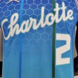 2022 BALL#2 Hornets City Edition Blue