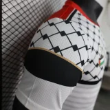 2024-25 Palestinian white player version(The player version is more slim fit, it is recommended to buy one size larger)