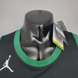 BROWN#7 Celtics White Jordan theme black
