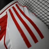 2024-25 River Plate home player version jersey(The player version is more slim fit, it is recommended to buy one size larger)