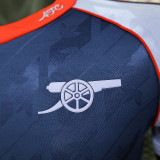 2024-25 Arsenal Purple  Model Player version jersey (The player version is more slim fit, it is recommended to buy one size larger)