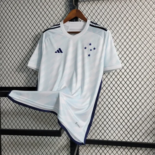 Cruzeiro 2023-24 away soccer jerseys