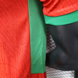 2025 Morocco home player version jersey(The player version is more slim fit, it is recommended to buy one size larger)