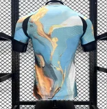 Player Version 2024 Japan Watercolor Painting BlueYellow Concept(The player version is more slim fit, it is recommended to buy one size larger)