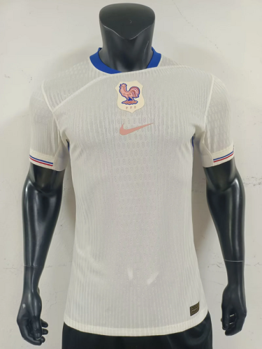 2025-26 France away player version jersey  (The player version is more slim fit, it is recommended to buy one size larger)