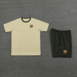 2024-25 Barcelona yellow cotton training suit