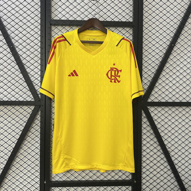 2025-26 Flamengo Limited Edition Goalkeeper Yellow Jersey