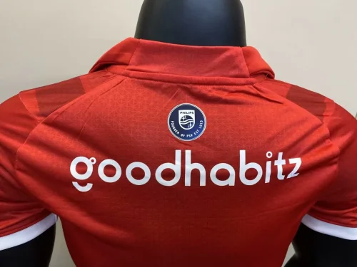 PSV Eindhoven 2023-24 home player version(The player version is more slim fit, it is recommended to buy one size larger)