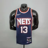 2022 75th Anniversary Harden #13 Nets City Edition Royal Blue