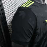 2024-25 Manchester United  black special player version jersey (The player version is more slim fit, it is recommended to buy one size larger)