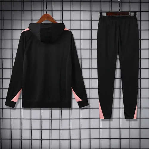 2024-25 Paris Saint-Germain black hoody suit