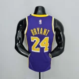75th Anniversary BRYANT#24 Los Angeles Lakers Jordan Purple NBA Jersey