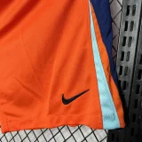 Netherlands 2024-25 Euro Jordan Version Jersey Player Version(The player version is more slim fit, it is recommended to buy one size larger)