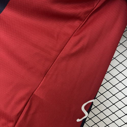2024-25 Bologna home soccer jersey