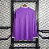 2016-17 .Real Madrid  away purple long sleeve