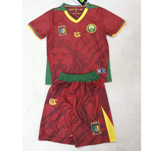 2025-26 Cameroon Away Kids Kit