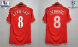 Liverpool 2006-07 home soccer jerseys