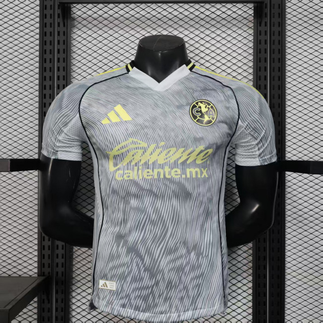2025-26 America gray special player version jersey (The player version is more slim fit, it is recommended to buy one size larger)