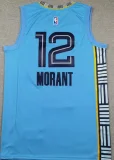 Memphis Grizzlies 2024-25 MORANT#12 Jersey
