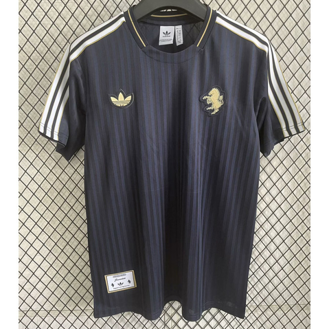 2025-26 Juventus black retro version shirt