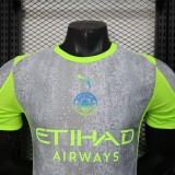 2025-26 Manchester City  third away player version jersey   (The player version is more slim fit, it is recommended to buy one size larger)