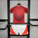 2024-25 Manchester United home kid kit