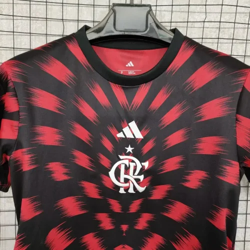 flamengo 2025-26 red training jerseys