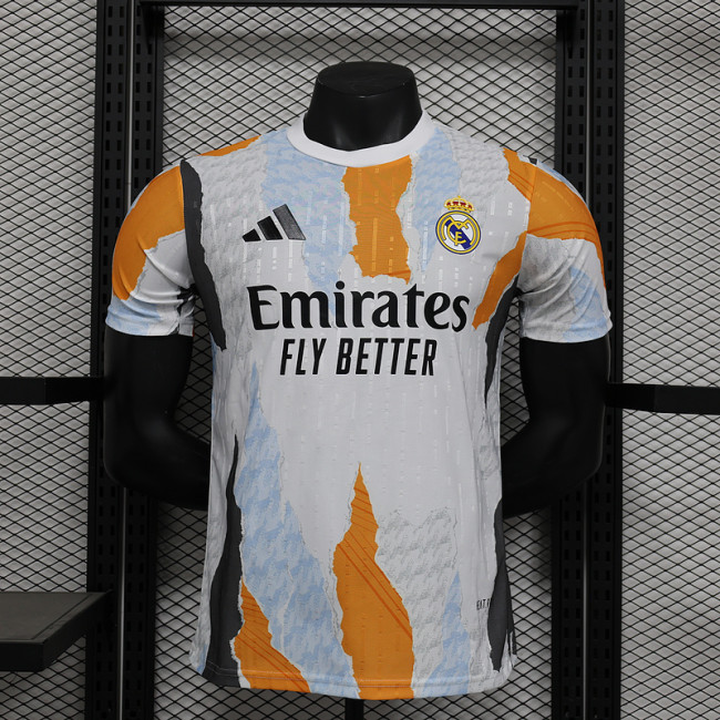 2024-25 .Real Madrid Special player version training jersey (The player version is more slim fit, it is recommended to buy one size larger)