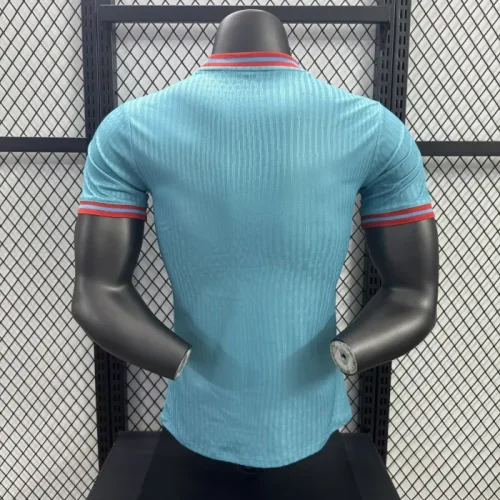 2024-25 Barcelona blue special player version(The player version is more slim fit, it is recommended to buy one size larger)