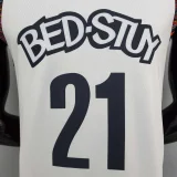 brooklyn#21 Brooklyn Nets City version White