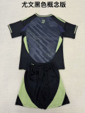 2025-26.Juventus  black kid kit