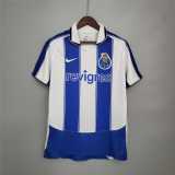 2003-04 Porto home blue  white