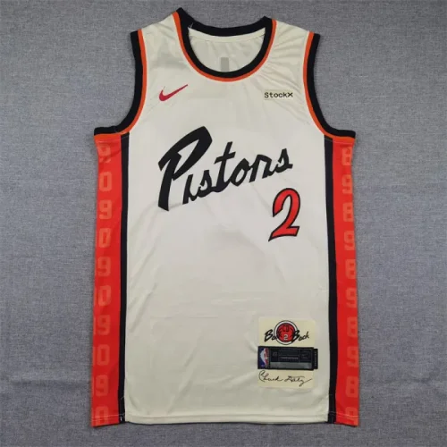 25 Pistons Off-white City Edition No. 2 Cade Cunningham