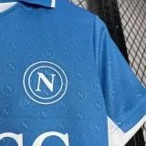 2024-25 Napoli home soccer jersey