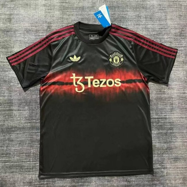 2025-26 Manchester United black special jersey