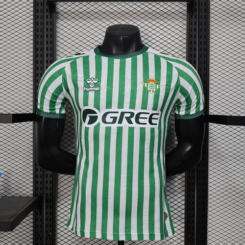 2025-26 Betis CONFERENCE player version jersey  (The player version is more slim fit, it is recommended to buy one size larger)