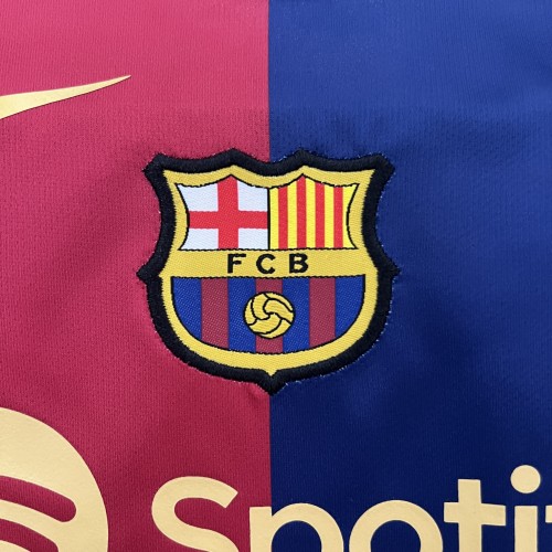 2024-25 Barcelona home baby shirt