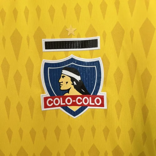 2023-24 colo colo yellow goalkeeper jersey