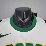 BROWN#7 Celtics White Platinum Limited