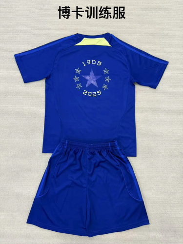 2025-26 Boca Juniors  blue training kid kit