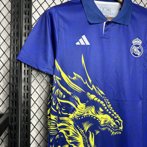 2024-25 Real Madrid blue special version jersey