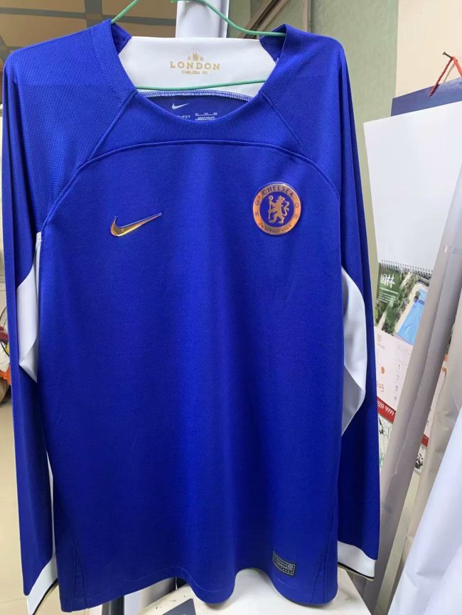 Retro long sleeve Chelsea 2012-13 Home jersey